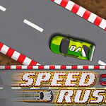 Speed Rush Conduis ta voiture pendant la course en évitant les obstacles