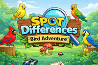 Trouve les différences dans des images d'oiseaux