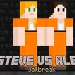 Dans cette aventure, Steve et Alex doivent s'évader de prison