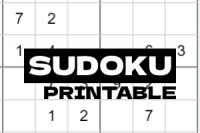 Sudoku à Imprimer