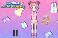 Crée le look parfait dans Suitable Outfit Dressup