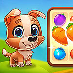 Rejoins Oscar, le chien de ferme malin, dans Yummy Tales 3 – le jeu de Match 3 fun et addictif!