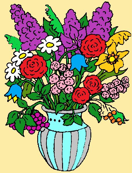 Fleurs en vase